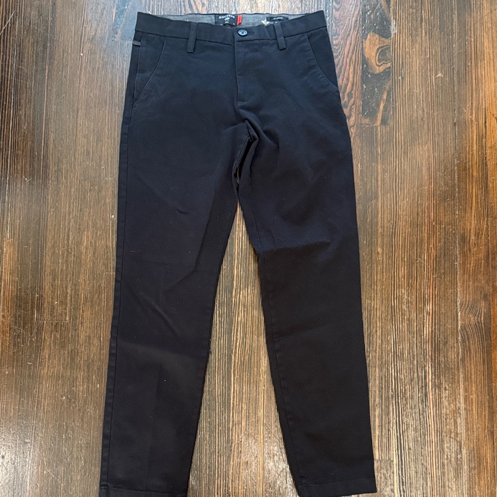 Dockers Men's Black Chinos